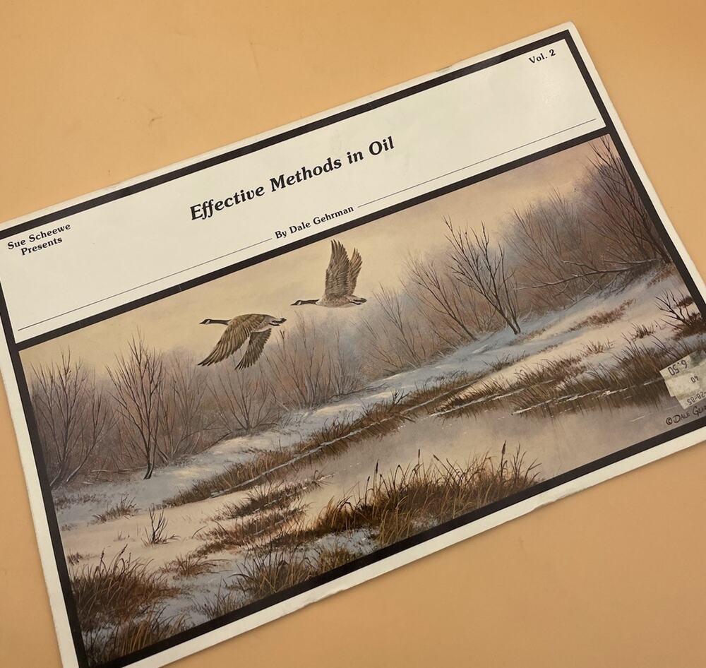 Sue Scheewe presents Effective Methods in Oil by Dale Gehrman 1981 Vl 2 FREE S&H